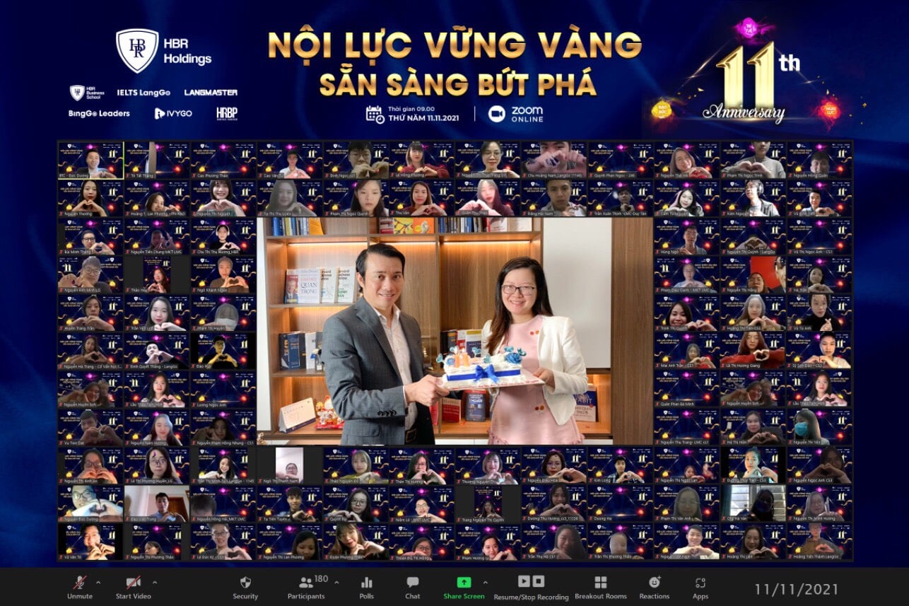 Chương trình sinh nhật 11 năm HBR HOLDINGS