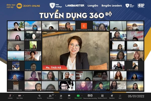 VĂN HÓA ĐÀO TẠO NỘI BỘ HBR HOLDINGS: TUYỂN DỤNG 360 ĐỘ