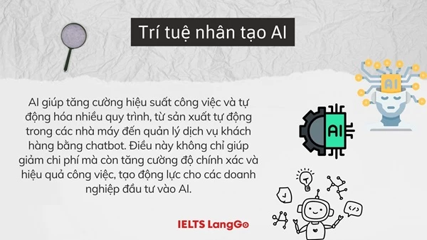 Ngành Trí tuệ nhân tạo AI