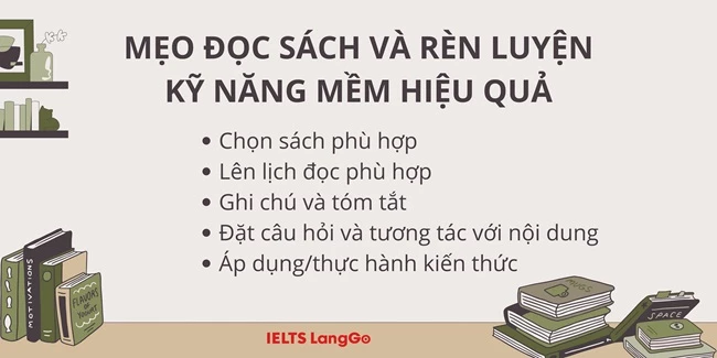 Mẹo đọc sách kỹ năng mềm hiệu quả