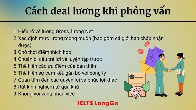 Cách deal lương với nhà tuyển dụng hiệu quả