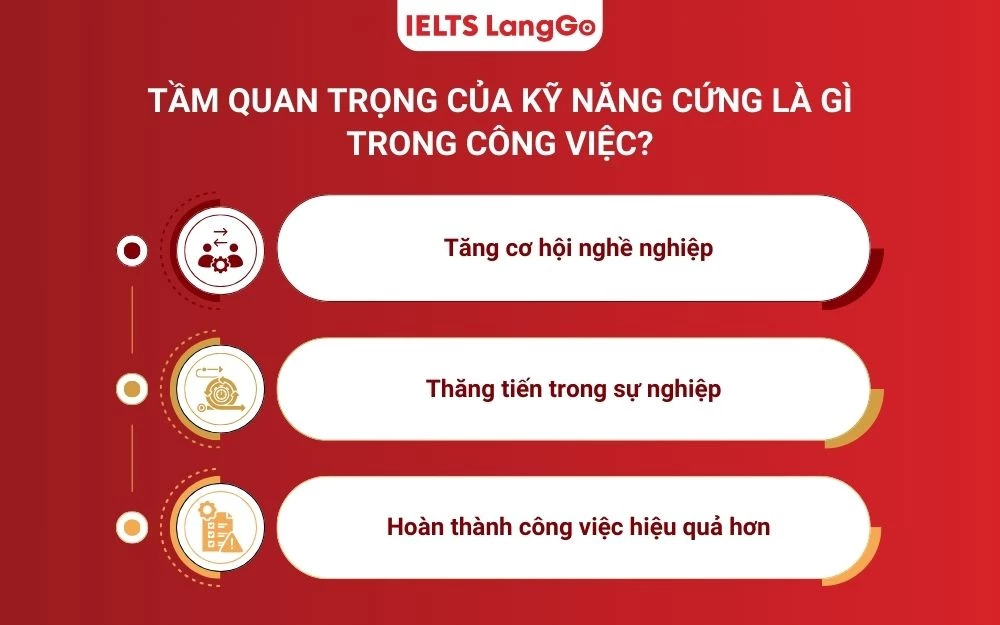 Tầm quan trọng của kỹ năng cứng là gì trong công việc?