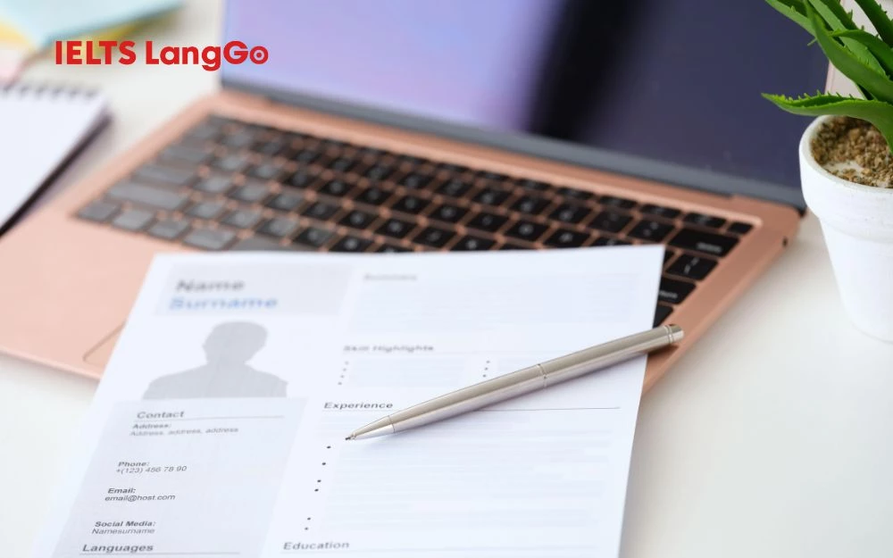 Đảm bảo tính chính xác về ngôn ngữ khi viết sở thích trong cv
