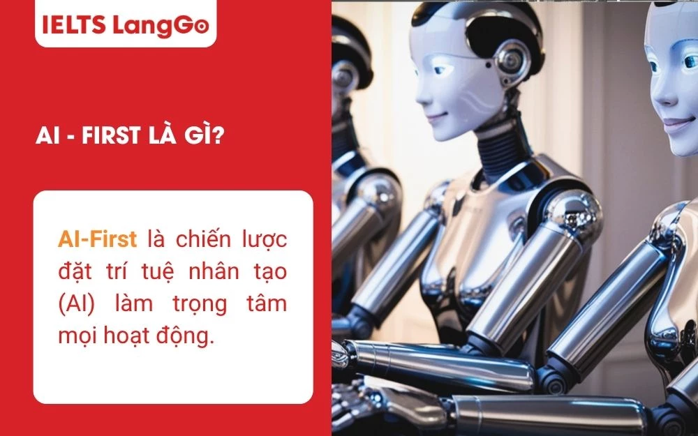 AI-First xây dựng toàn bộ hệ thống dựa trên cơ sở dữ liệu