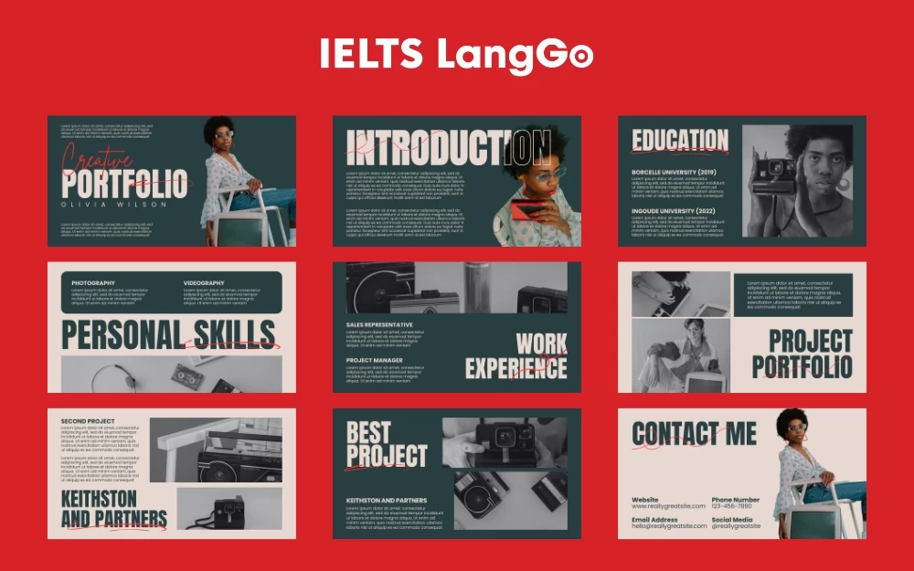 Portfolio định hình thương hiệu cá nhân