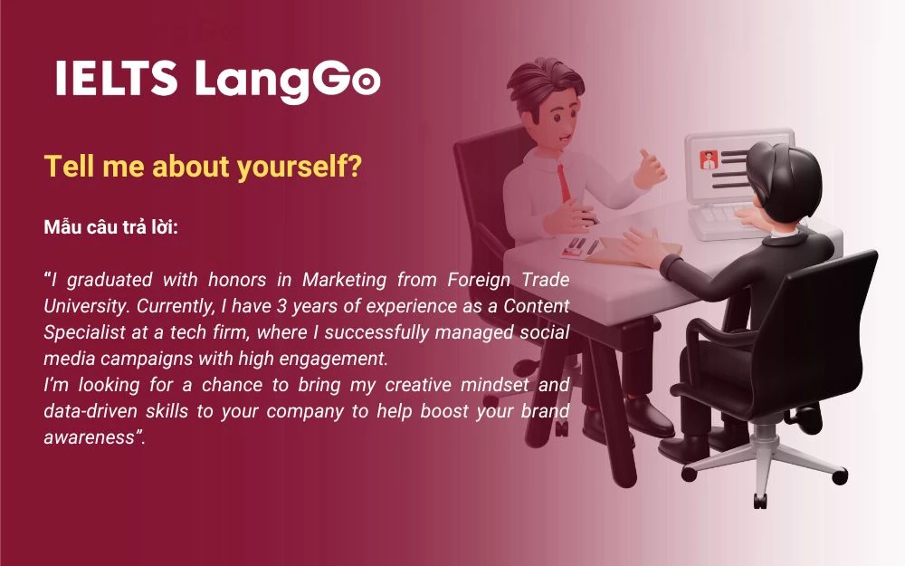 Mẫu câu trả lời 