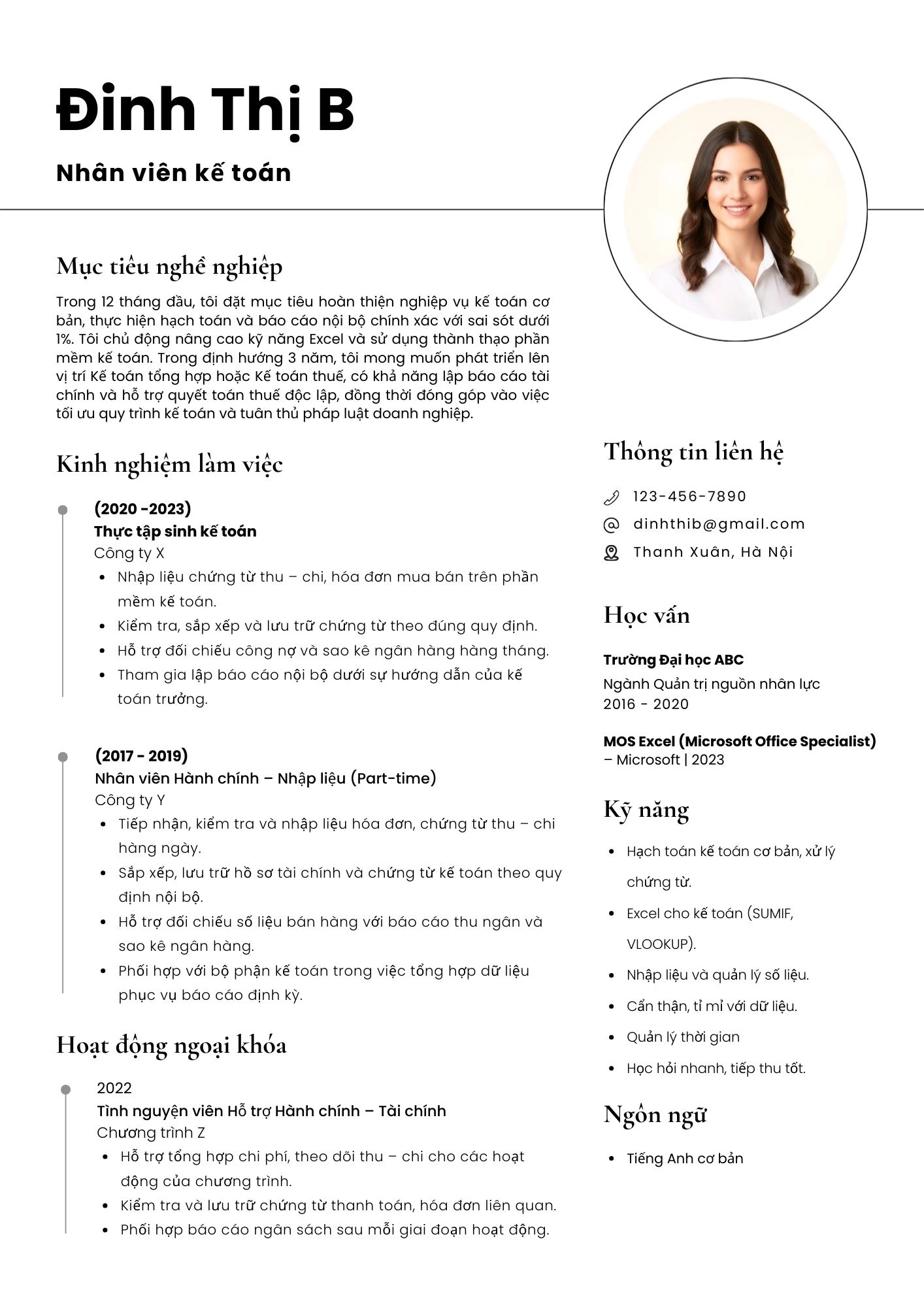 Thiết kế rõ ràng, thuận tiện cho quá trình đọc lướt