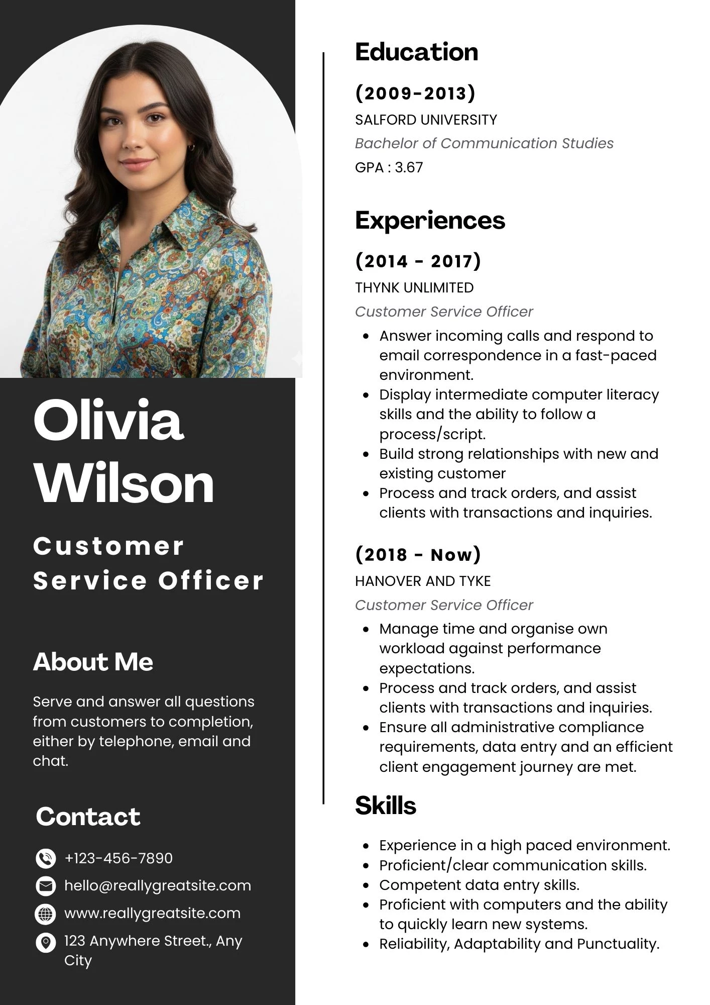 CV nhấn mạnh khả năng phối hợp và làm việc nhóm