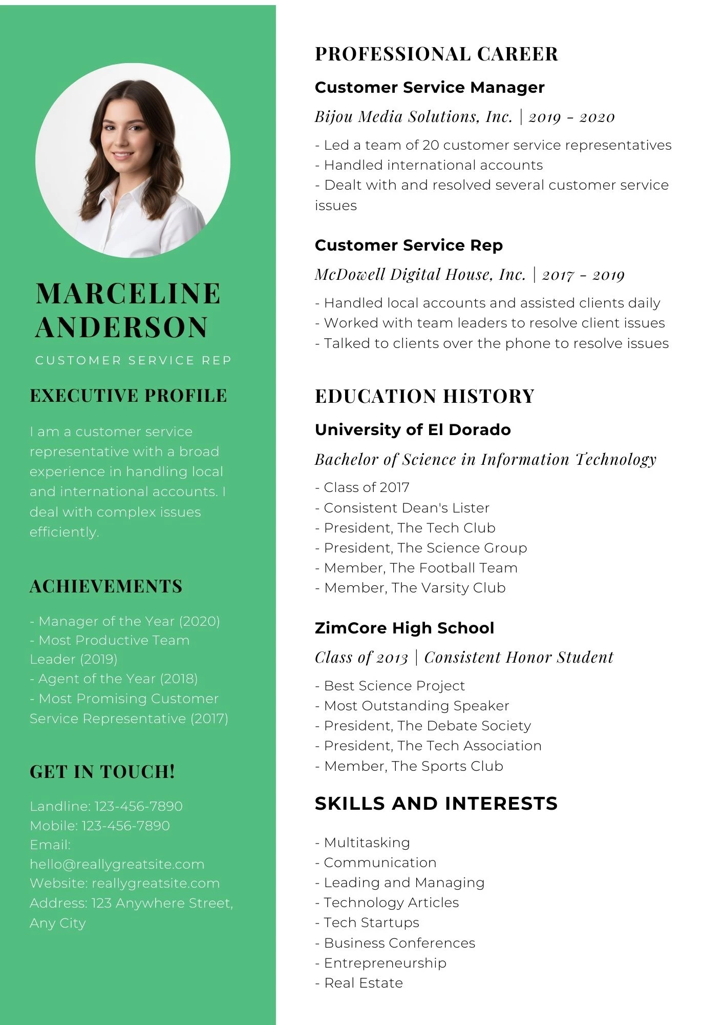 Mẫu CV đáp ứng tiêu chí sàng lọc của nhà tuyển dụng