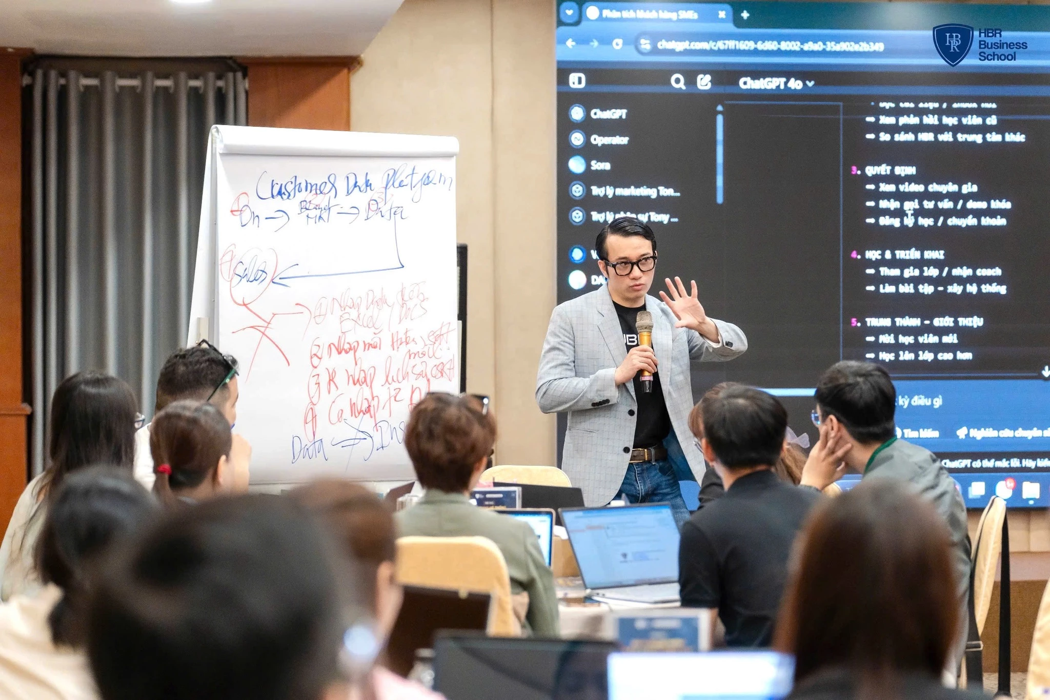 HBR Holdings tiên phong ứng dụng trí tuệ nhân tạo và tư duy dữ liệu vào quy trình vận hành nhằm tối ưu hóa hiệu suất lao động trong kỷ nguyên số.