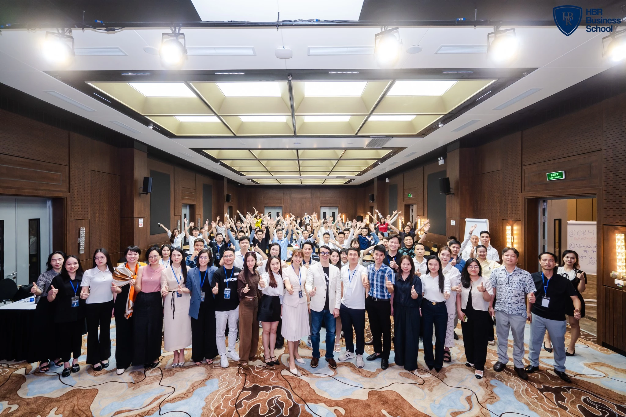 Đội ngũ nhân sự HBR Holdings cùng lan tỏa hệ giá trị văn hóa và tinh thần học hỏi không ngừng