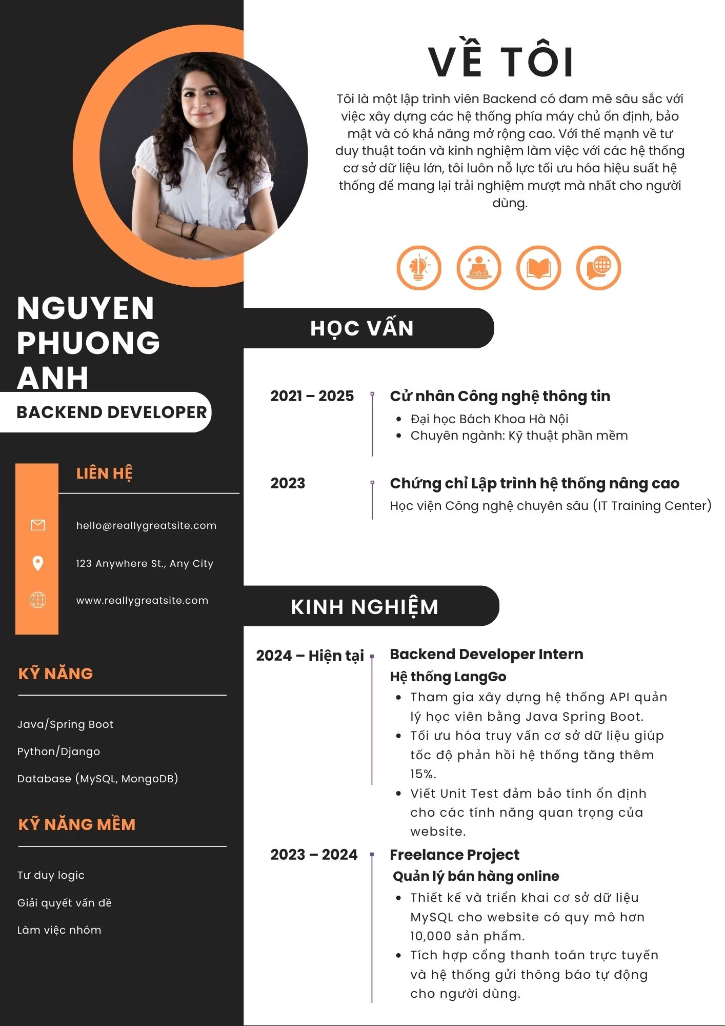 CV Backend Developer