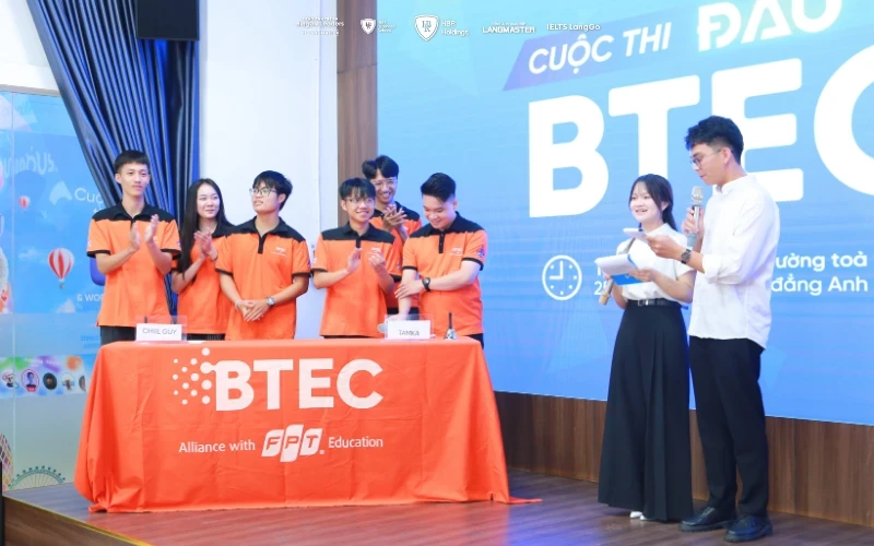 Không khí bùng nổ của Đấu trường BTEC với sự đồng hành chiến lược từ tập đoàn HBR Holdings.