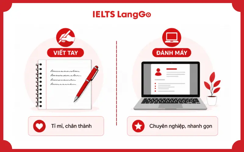 Đơn xin việc nên viết tay hay đánh máy tùy thuộc vào yêu cầu nhà tuyển dụng