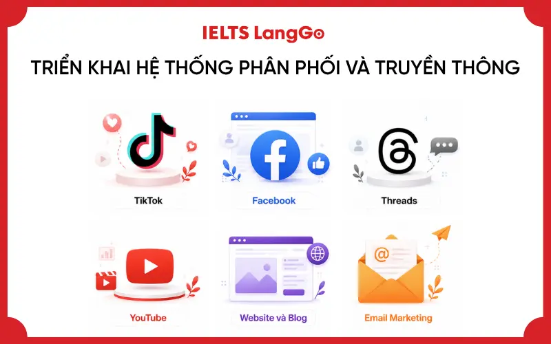 Triển khai hệ thống phân phối và truyền thông