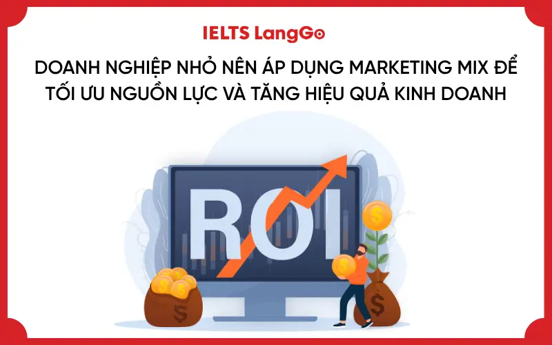 Doanh nghiệp nhỏ nên áp dụng Marketing Mix