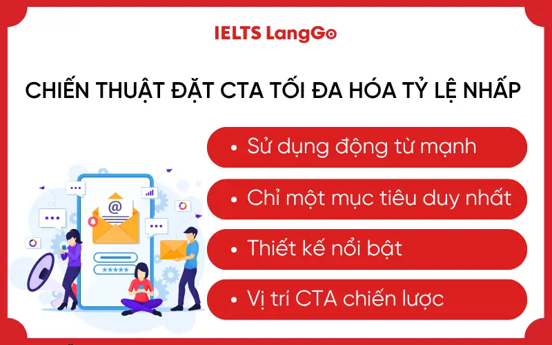 Chiến thuật đặt CTA tối đa hóa tỷ lệ nhấp (CTR)