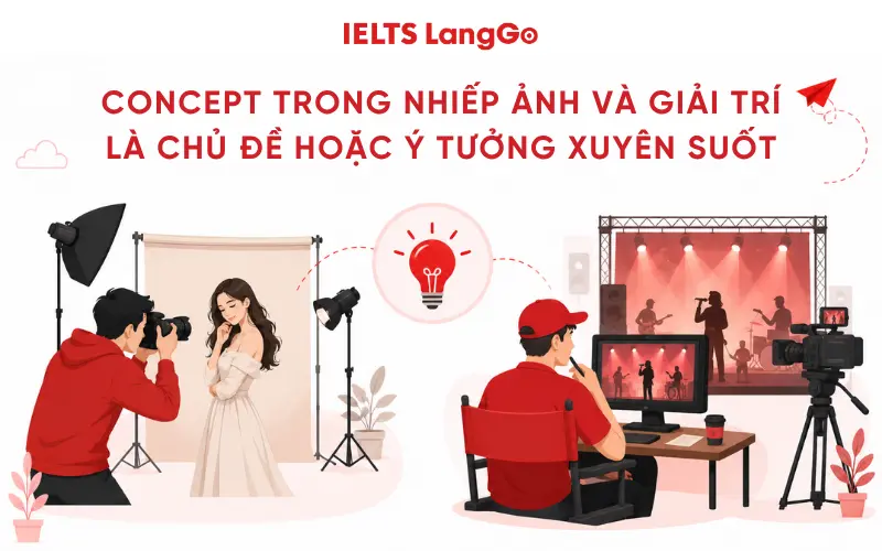 Concept trong nhiếp ảnh và giải trí là chủ đề hoặc ý tưởng xuyên suốt