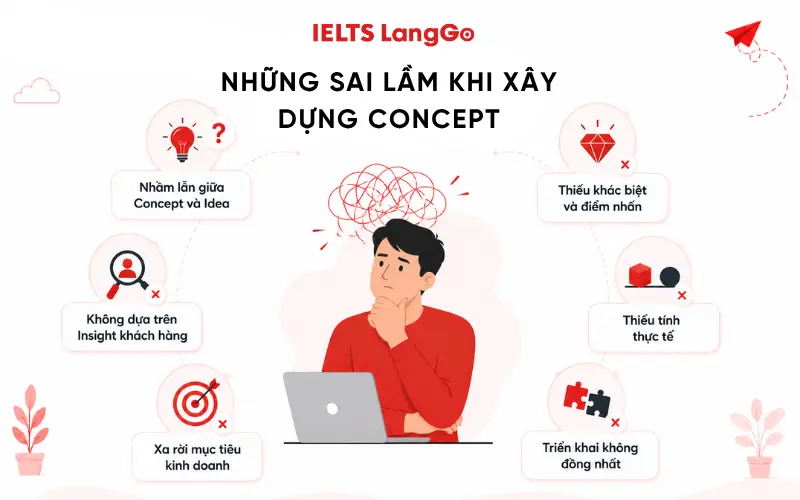 Những sai lầm thường gặp khi xây dựng Concept