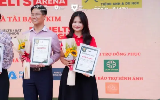 HỆ THỐNG IELTS LANGGO ĐỒNG HÀNH CÙNG HỌC SINH TẠI NGÀY HỘI CHÀO 10