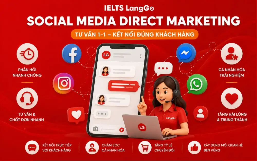 Tư vấn 1-1 trên mạng xã hội giúp tăng tương tác và chốt đơn hiệu quả.\