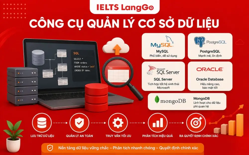 Data Analyst tối ưu phân tích dữ liệu với SQL và hệ quản trị cơ sở dữ liệu.