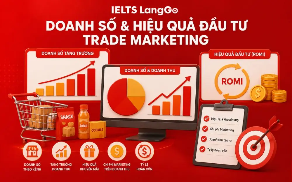 Theo dõi doanh số và ROMI giúp đánh giá hiệu quả Trade Marketing.
