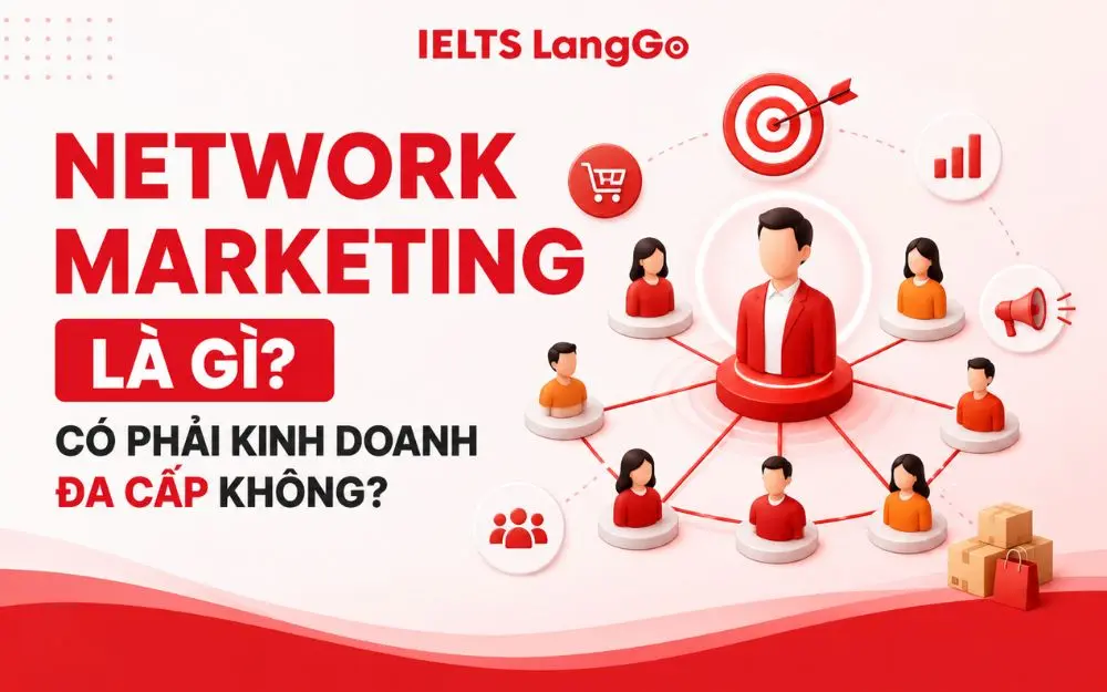 NETWORK MARKETING LÀ GÌ? CÓ PHẢI KINH DOANH ĐA CẤP KHÔNG?