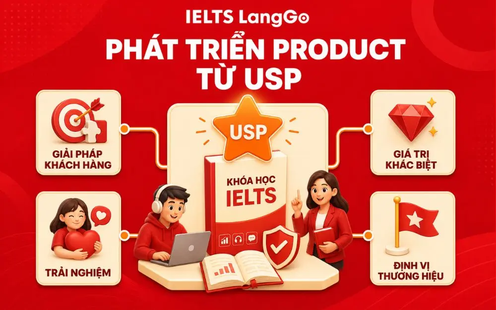USP giúp sản phẩm tạo khác biệt, giá trị và trải nghiệm nổi bật.
