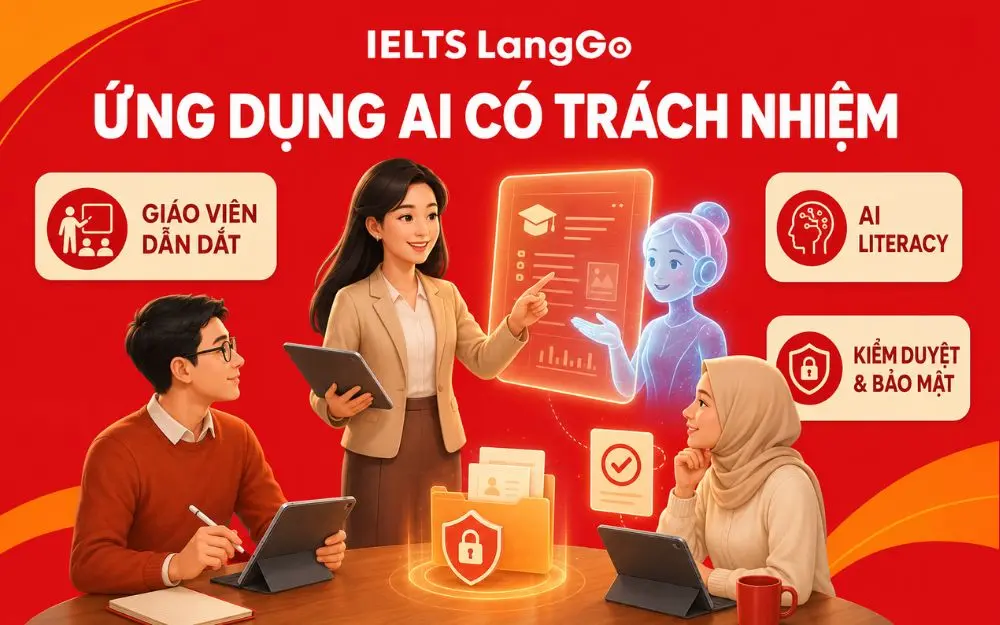 Ứng dụng AI có trách nhiệm trong giáo dục