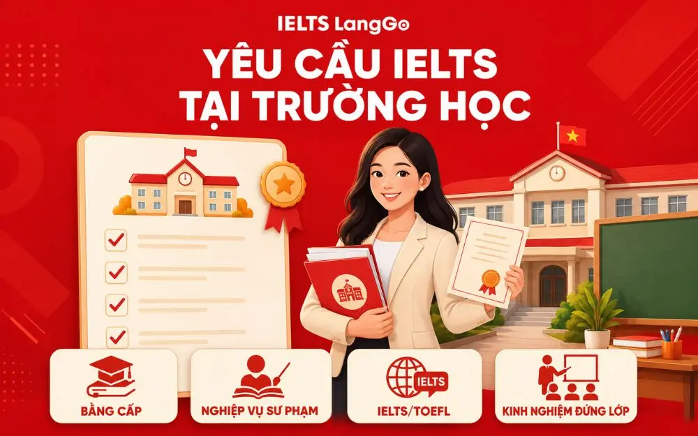 Các tiêu chí hồ sơ giáo viên tiếng Anh tại trường học.