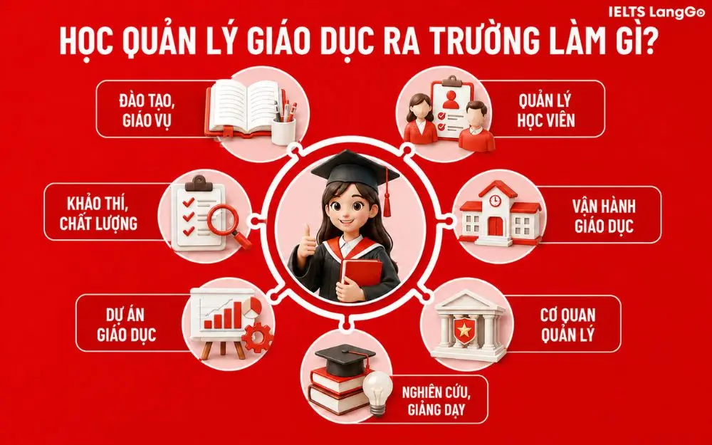Học Quản lý giáo dục ra trường làm gì?