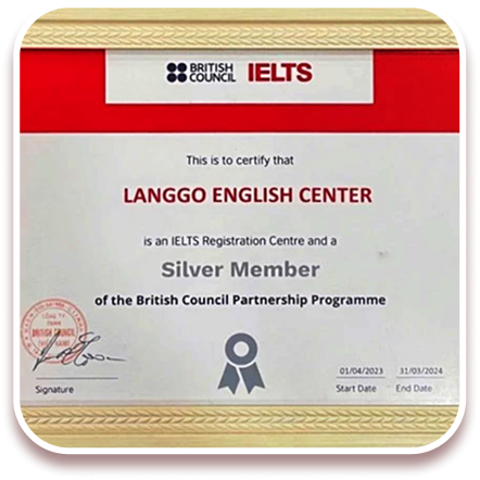 Chứng nhận của IELTS LangGo