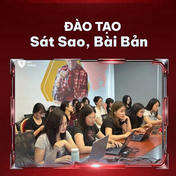 Buổi đào tạo nội bộ tại IELTS LangGo